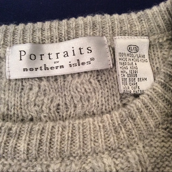 Portraits by northern lsles  womens wool sweater - Picture 7 of 7